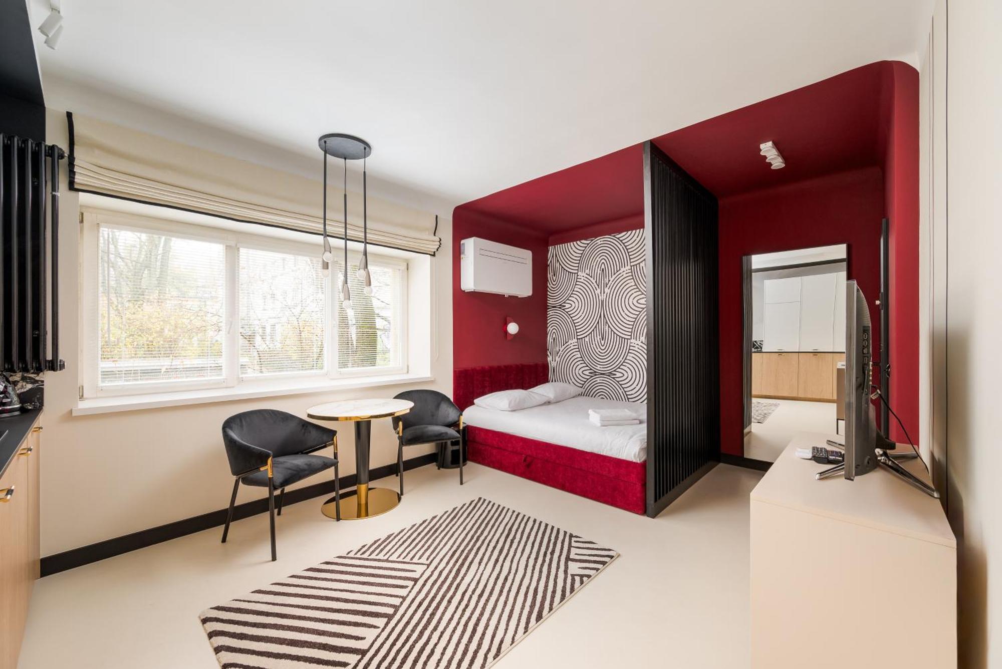 Apartment Nowolipki Deluxe Red